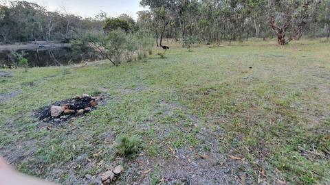 Bush Farm Camp by the Dam