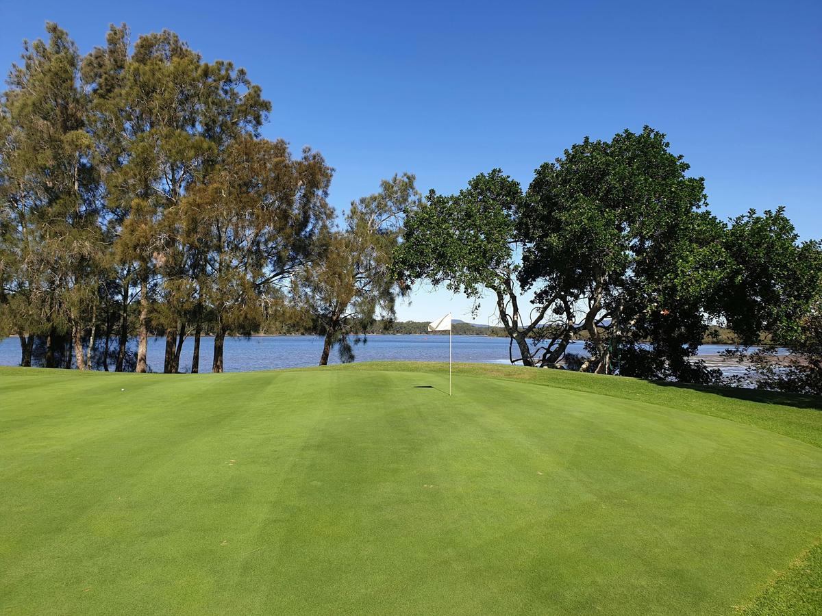 Nambucca's bentgrass greens are the northernmost in NSW east of the great dividing range.