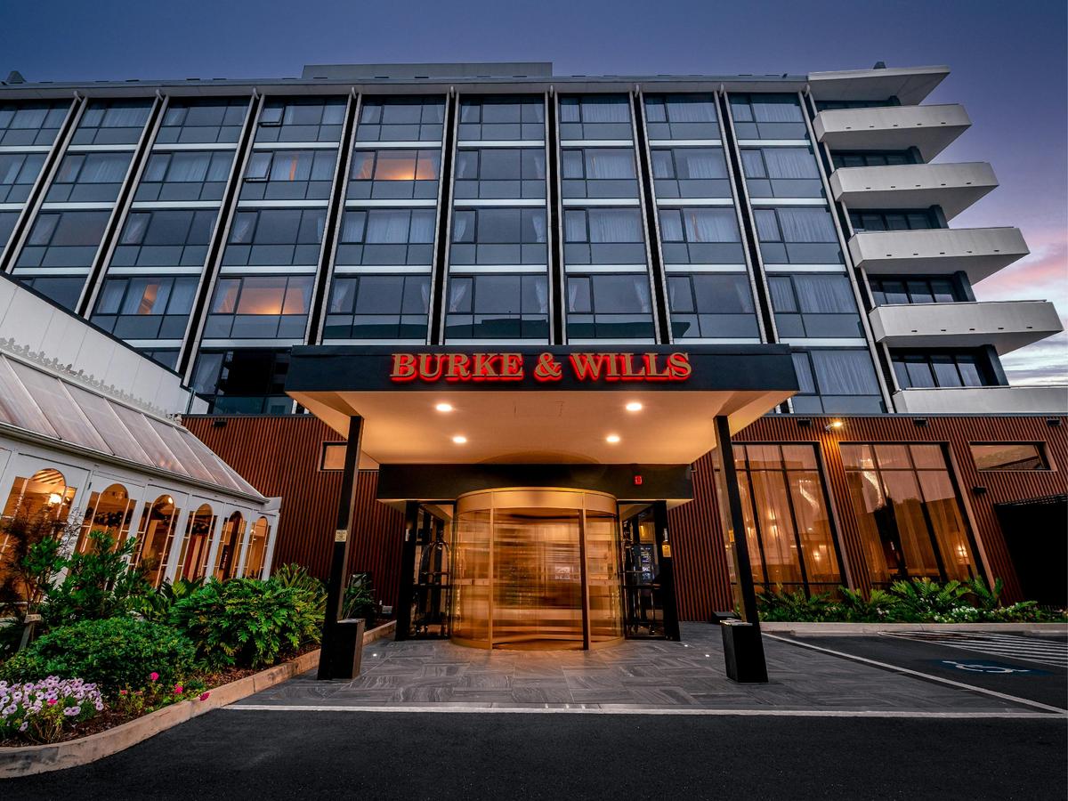 Burke & Wills Hotel Entrance
