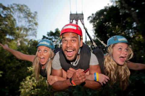 Skypark Cairns & Beer Adventure Tour
