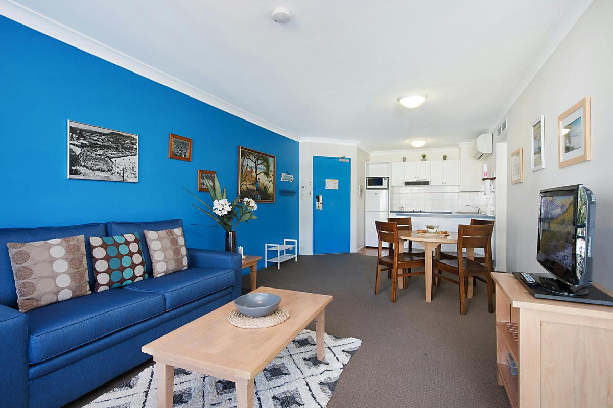 lounge and dining area
