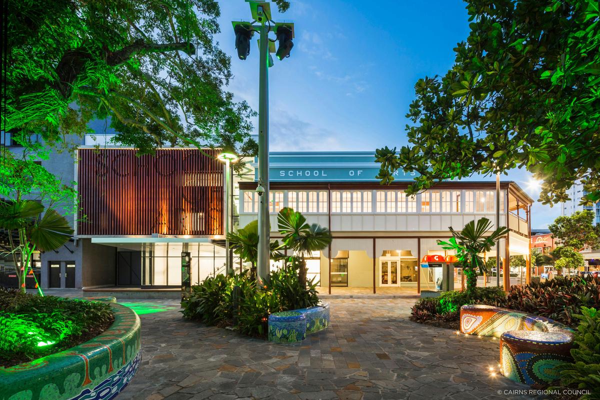 Cairns Museum in the School of Arts Building on Lake Street