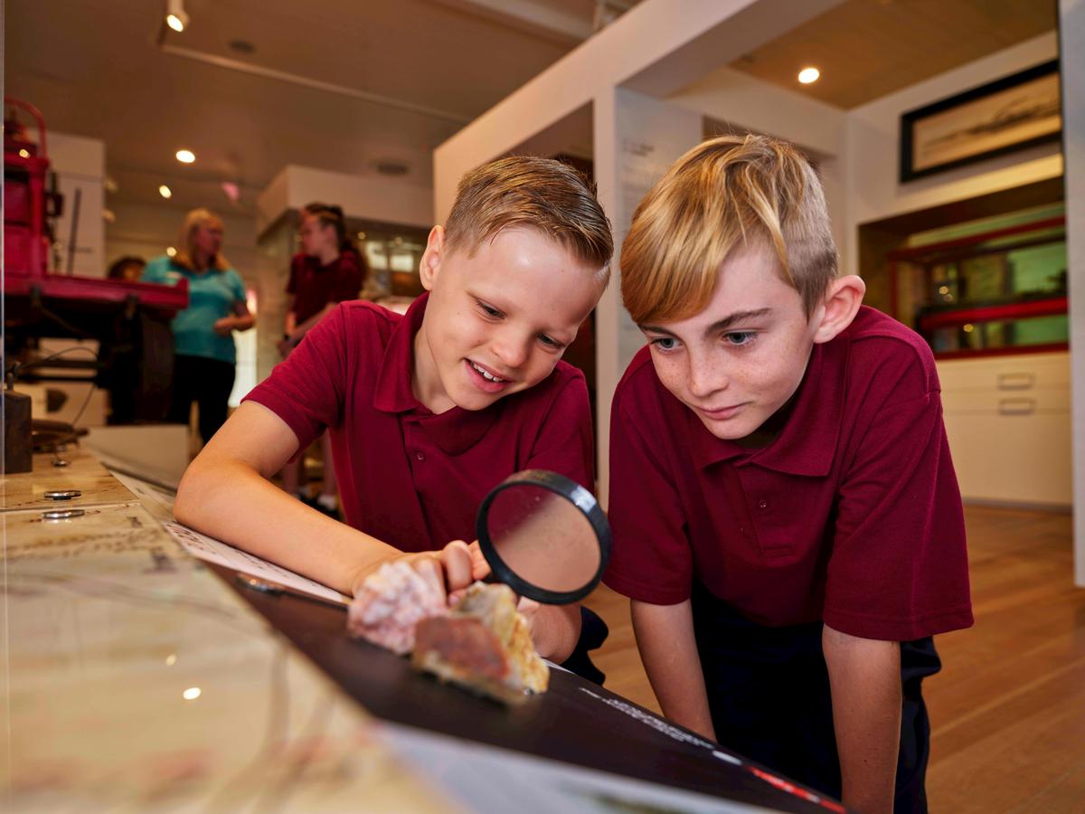 Searching for gold at Cairns Museum
