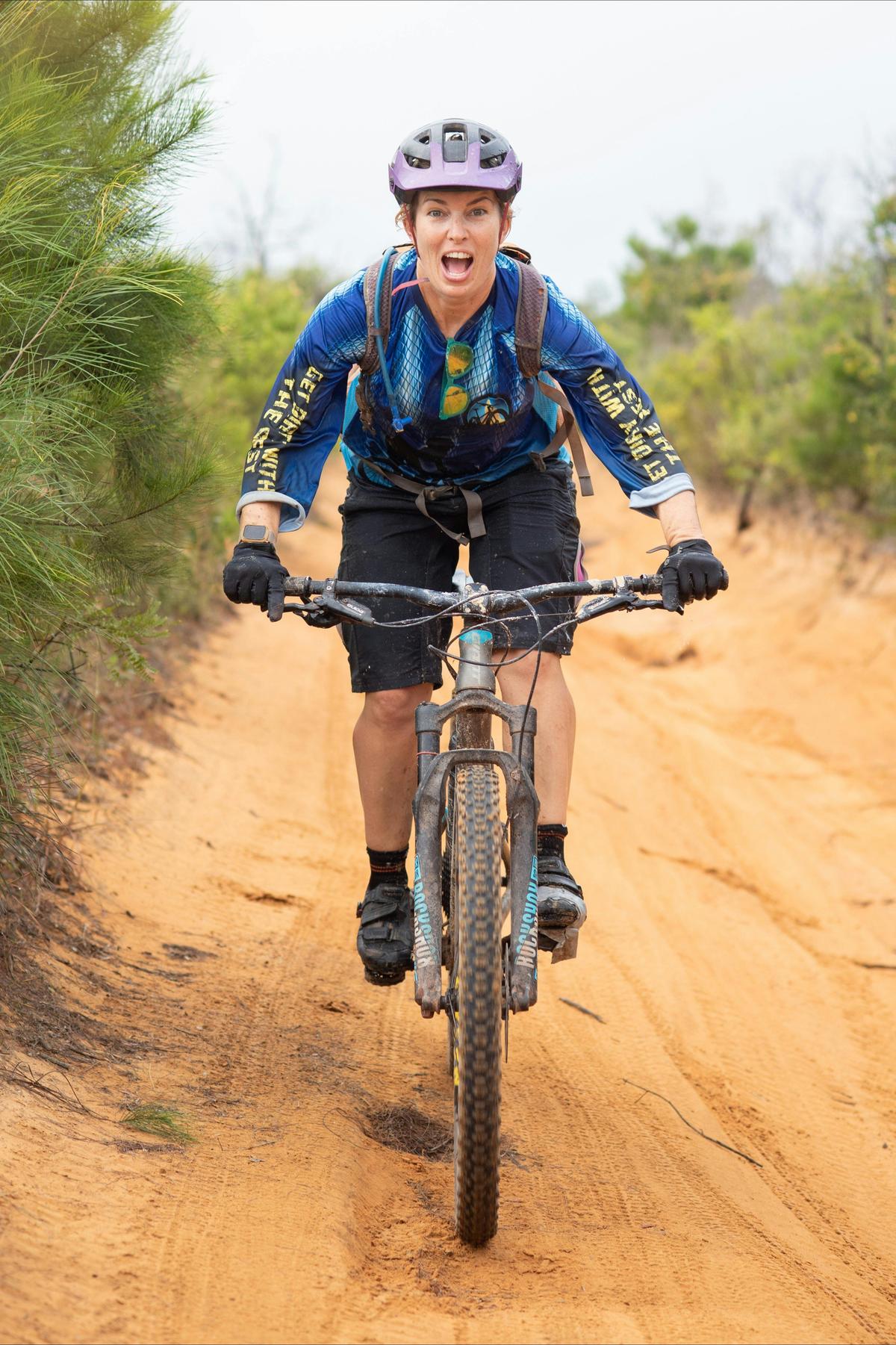 Riding the Telegraph Track