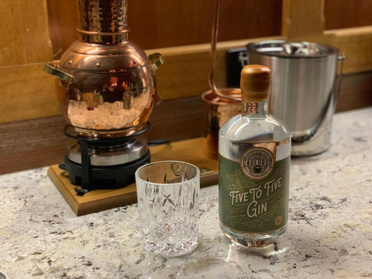 Our alembic stills used to make small batch gin