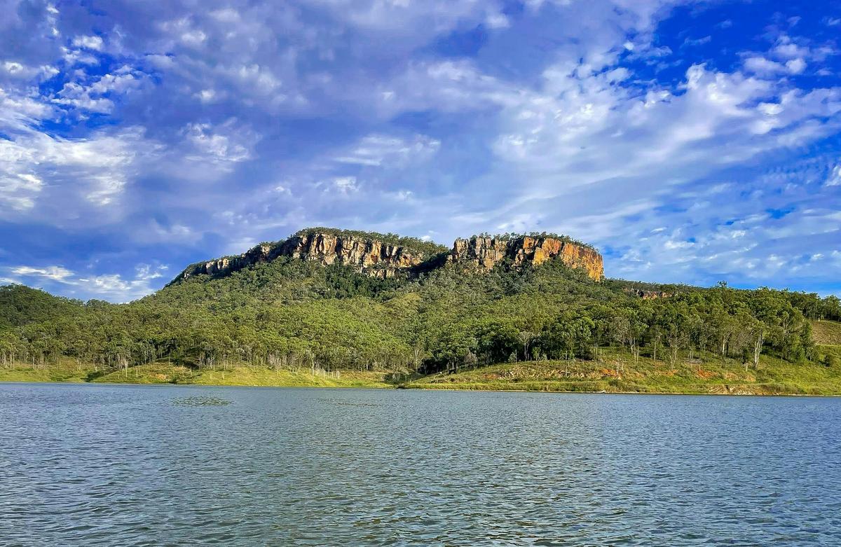Experience the stunning Lake Cania, fishing, swimming, boating, water sports available