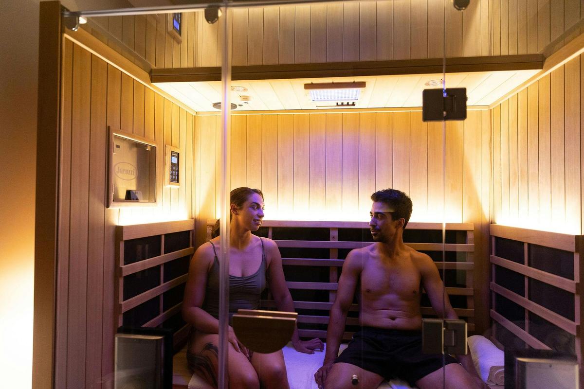 Infrared Sauna as a Couple