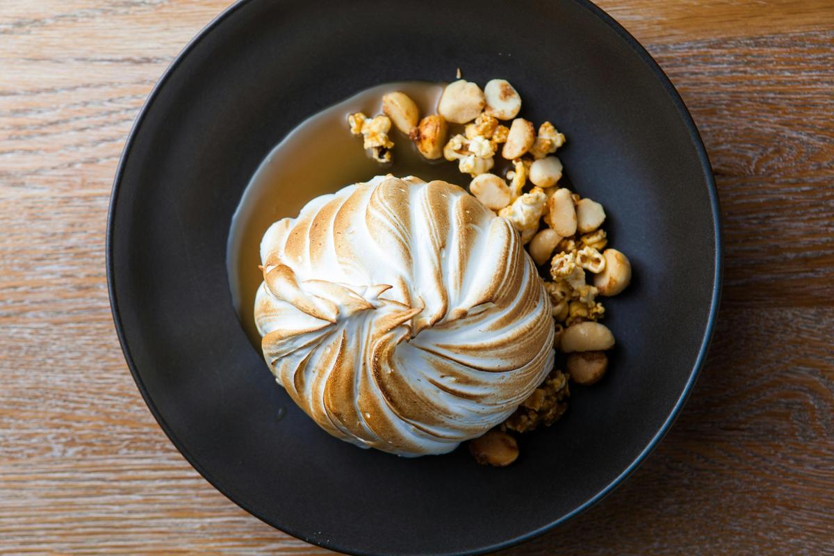 Bombe Alaska perfect for sharing