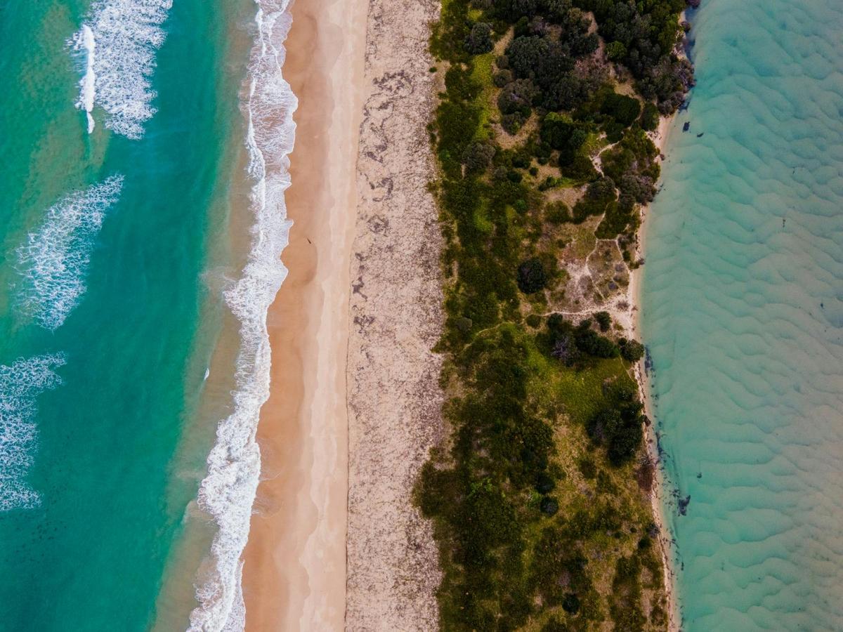 South Beach  and The Nambucca River - Gaagal Wanggaan National Park