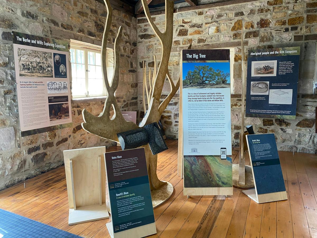 The Dig Tree exhibition