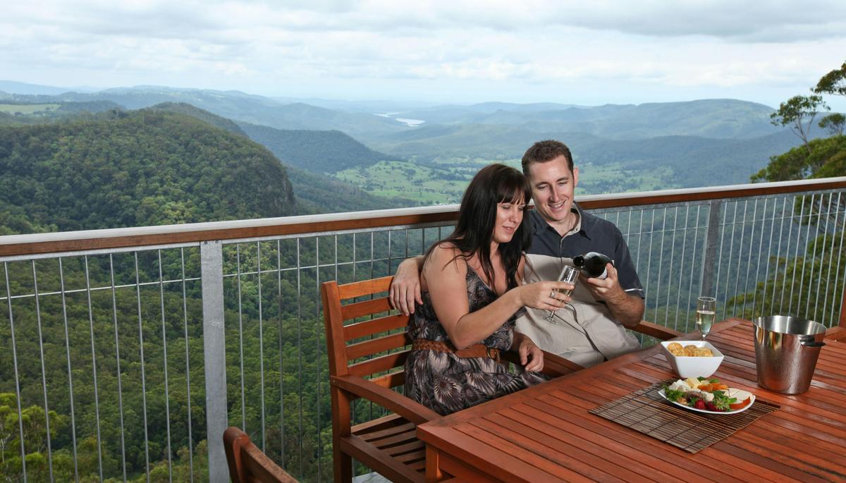 Sky Lodge Balcony, Binna Burra