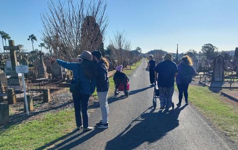 Easy Access Cemetery Tour