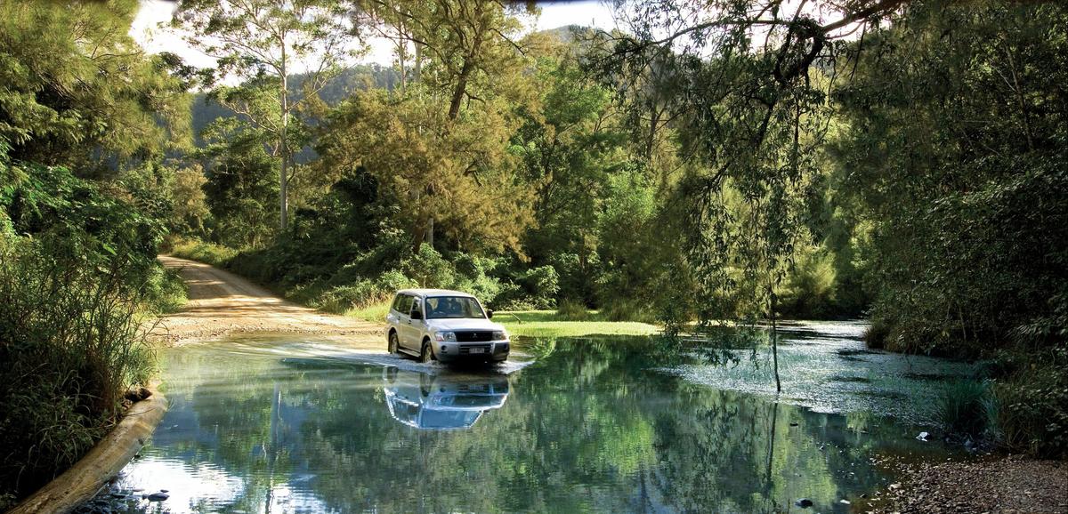Booloumba Creek Road, access to  Conondale National Park