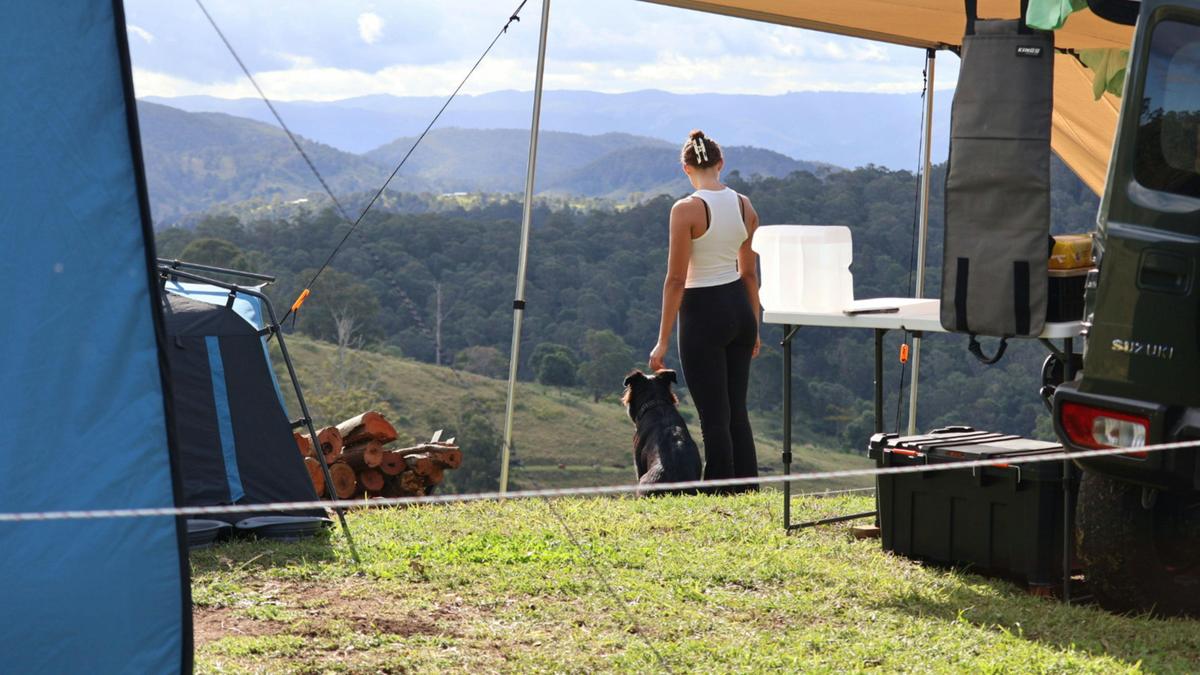 Views from the ridge site