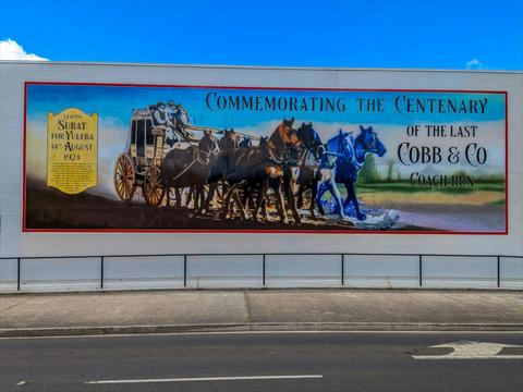 Cobb & Co Centenary Mural