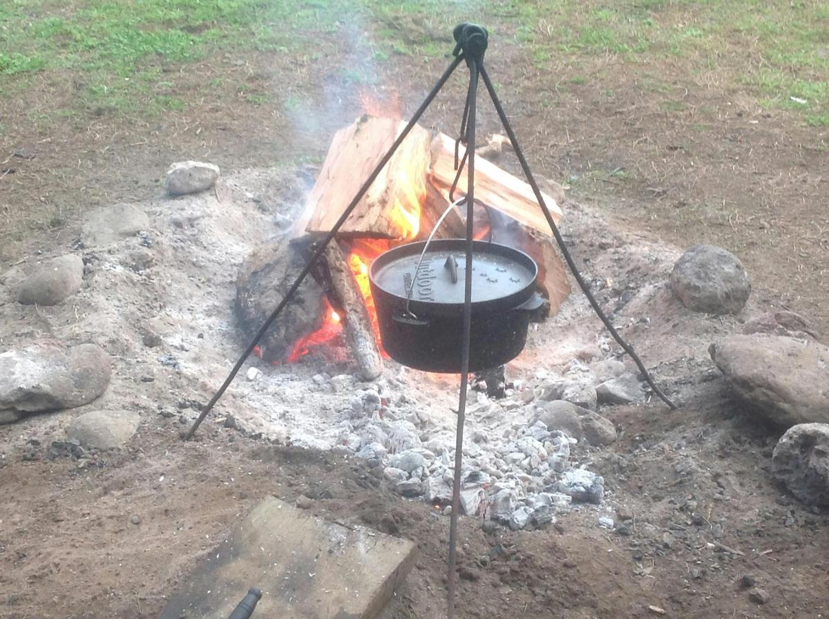 Camp cooking