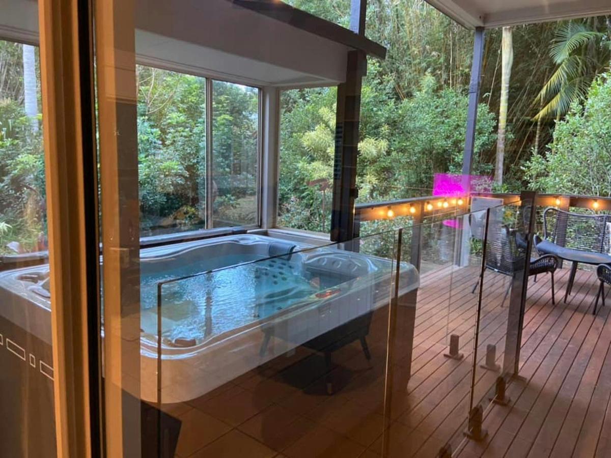 Relax in the mineral spa and soak in the villa’s tranquil surroundings.