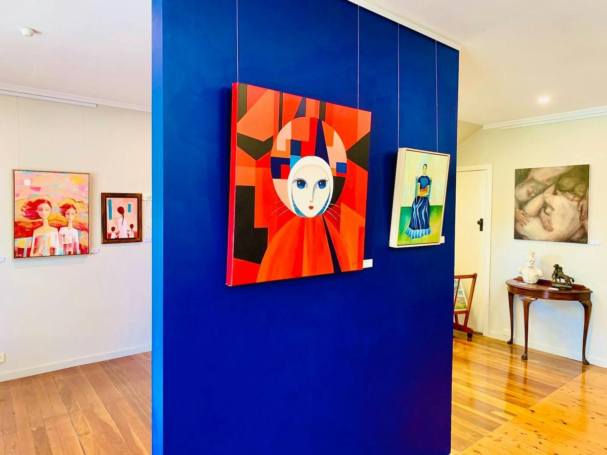 Creative Room Art Space exhibition view, West End Brisbane