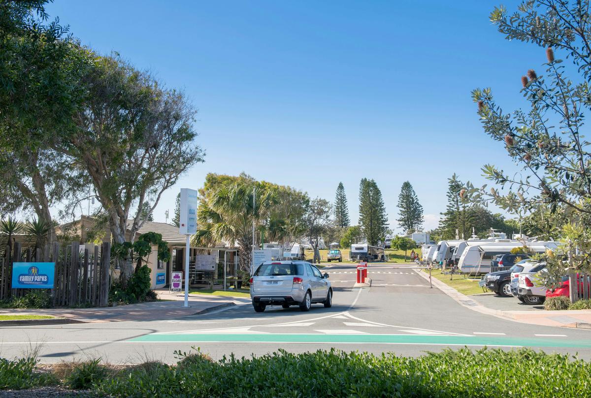 Coolum Beach Holiday Park Entrance