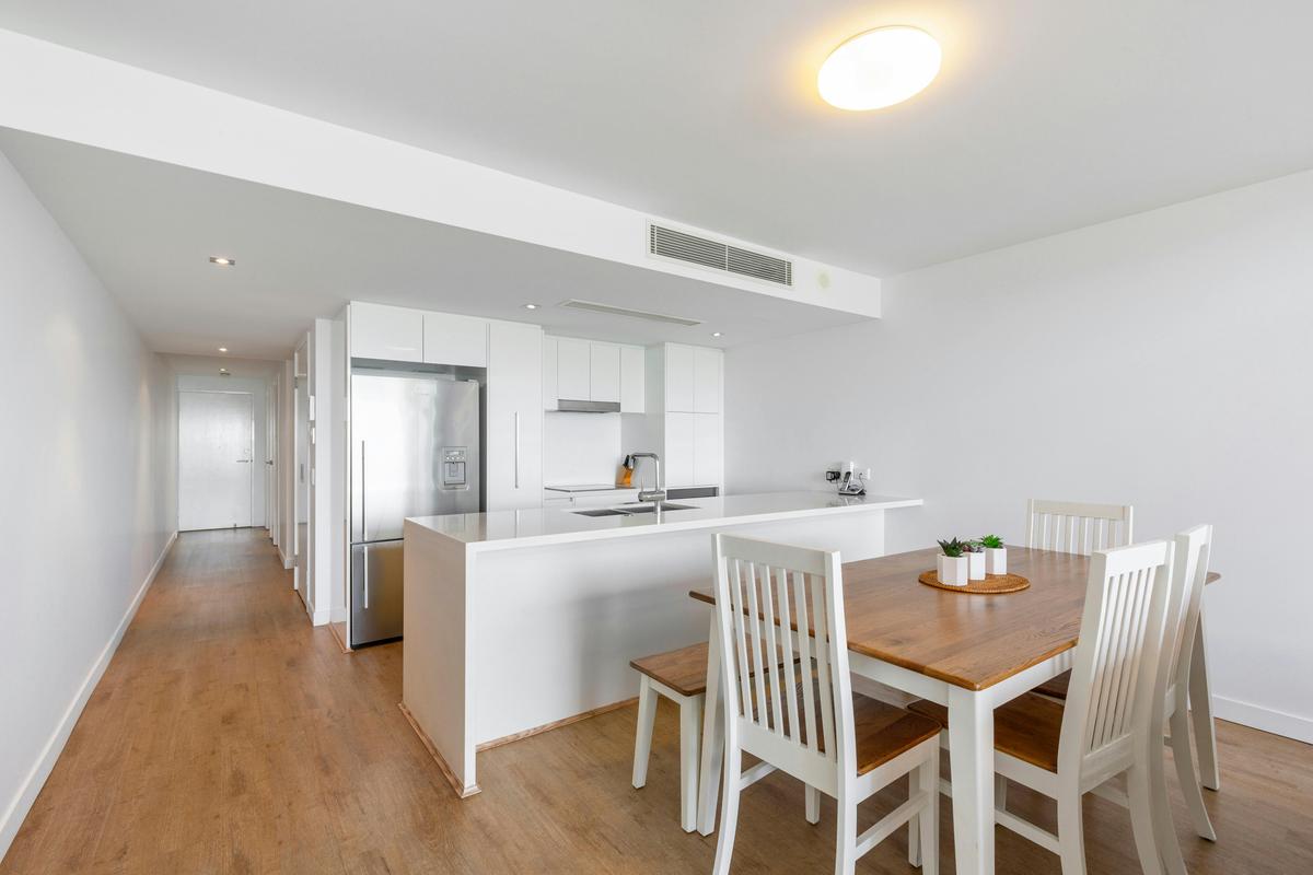 Echelon Penthouse Apartment Open Kitchen Dining Area