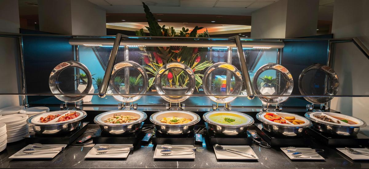 Atrium hot buffet