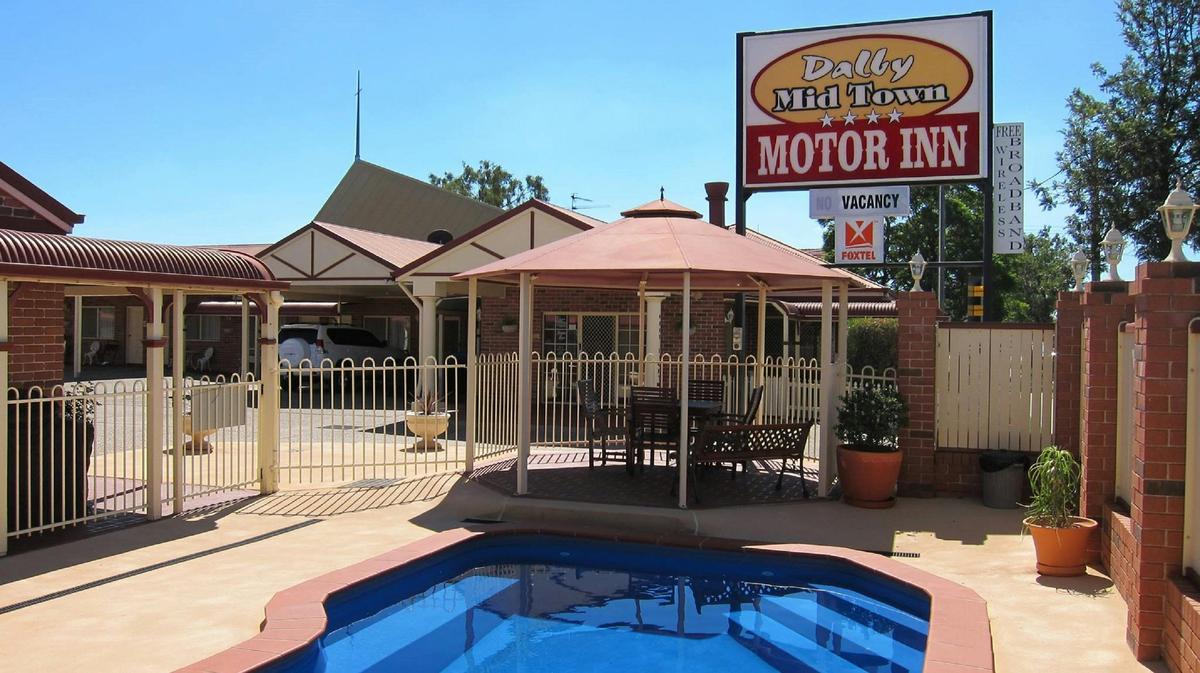 Undercover gazebo and swimming pool
