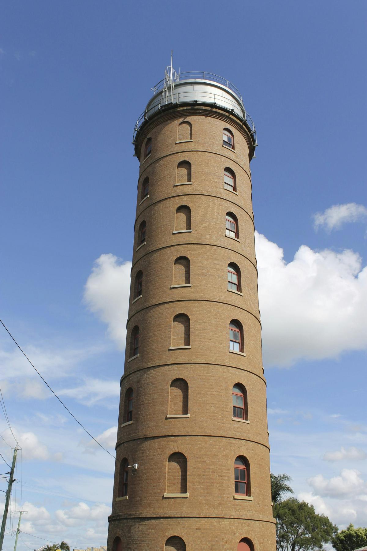 East Water Tower standing tall
