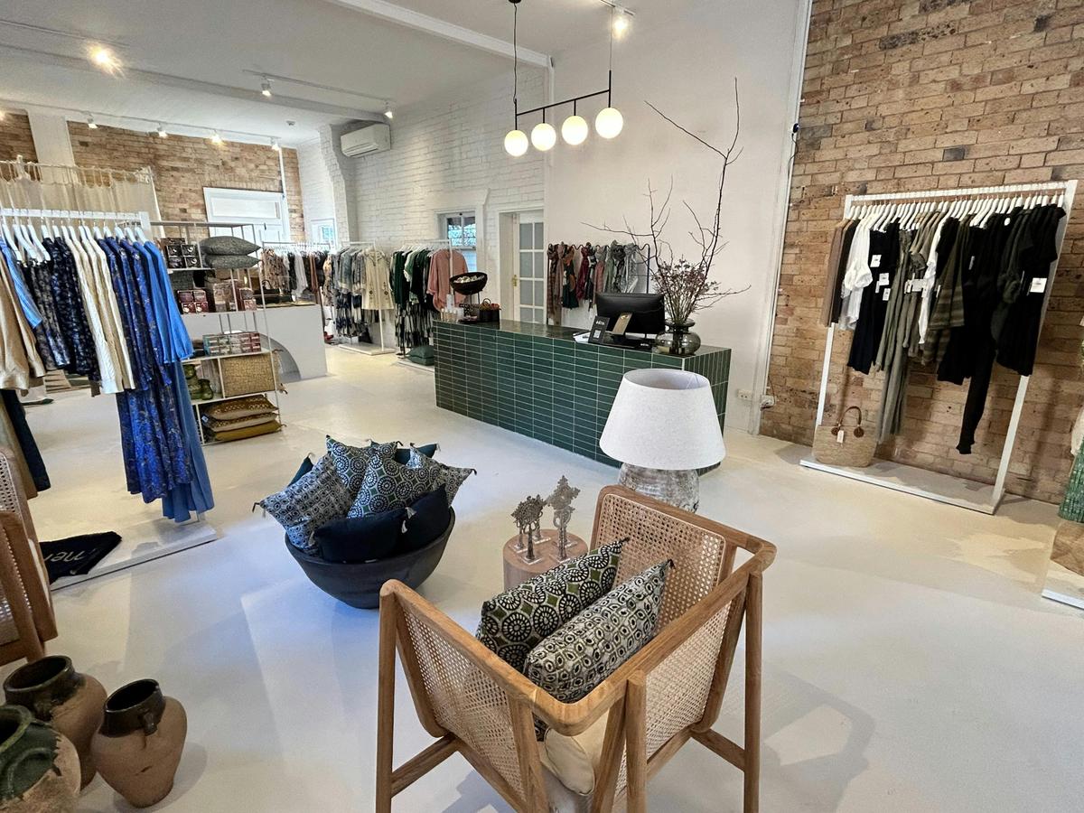 Edito boutique on James street in New Farm, Brisbane