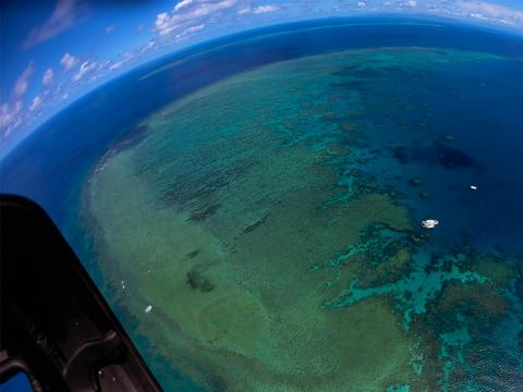 Evolution Get High Package - Snorkel, SCUBA Dive & Reef Scenic Flight