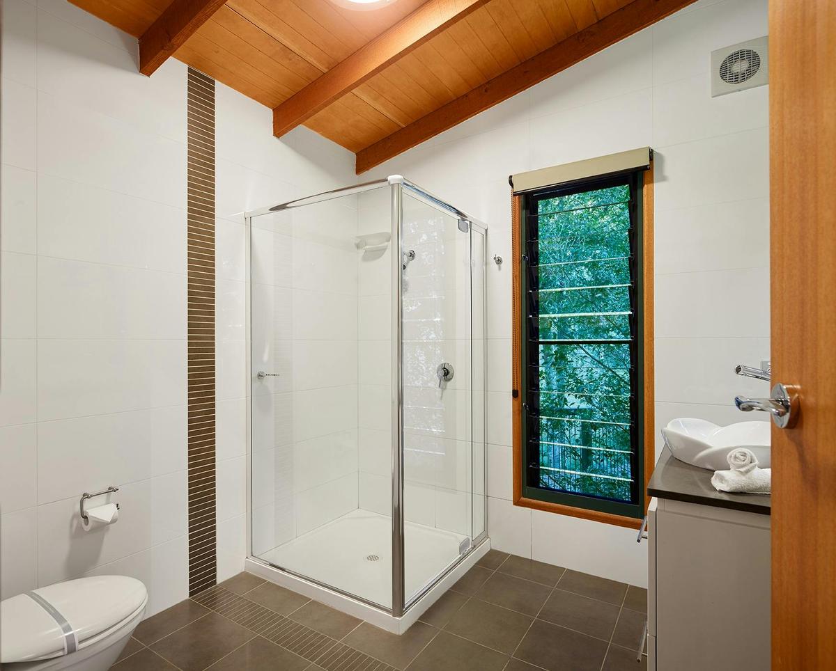 Bathroom and shower