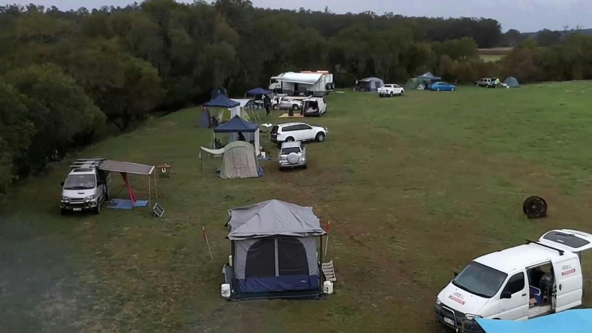 Creekside Camp, Easter, 2019. Club event.