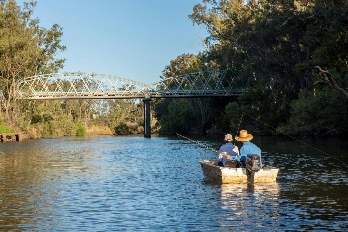 Fishing on Mcintyre River