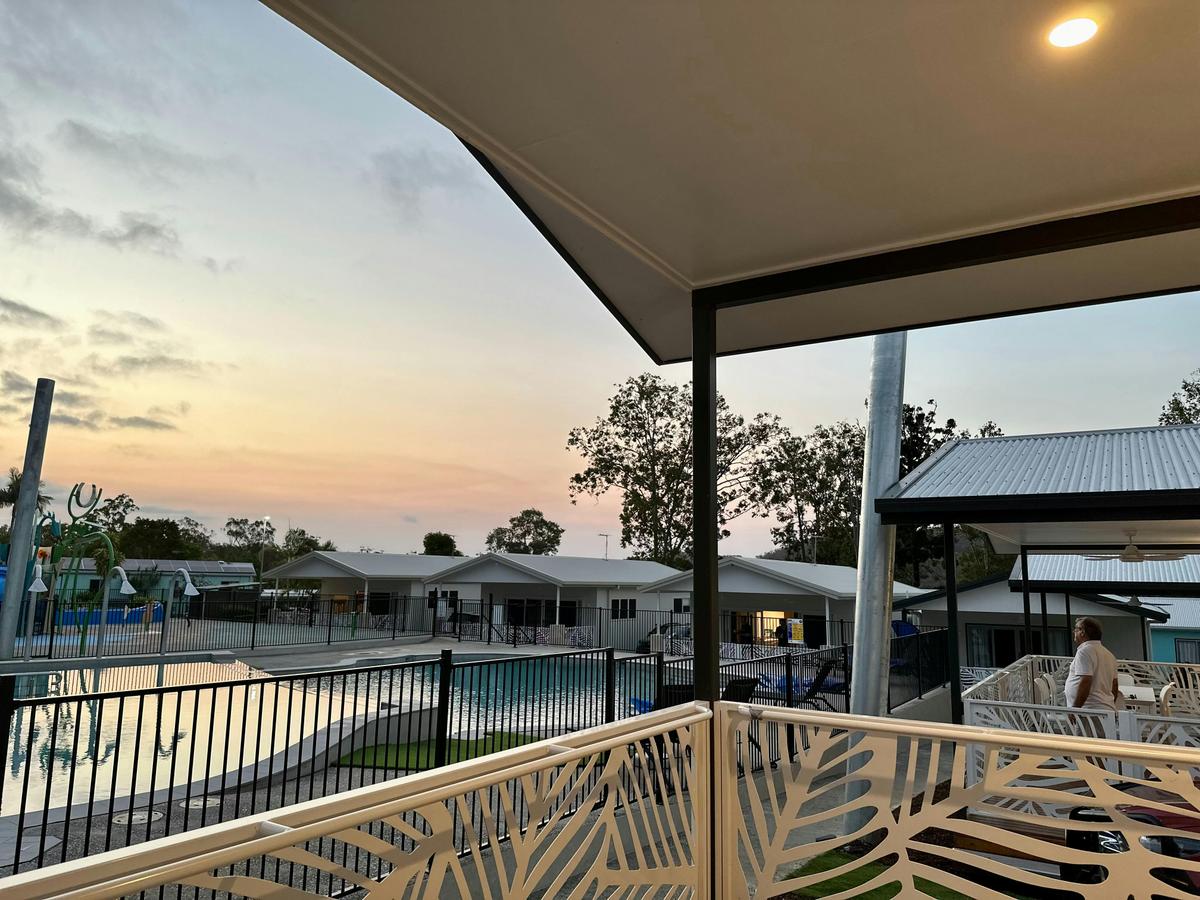 View from the new Poolside Paradise Villa
