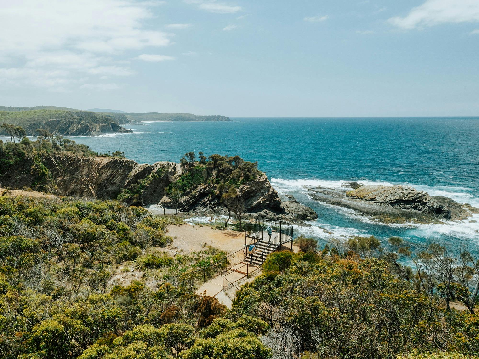 North Head Lookout on the Murramarang South Coast Walk