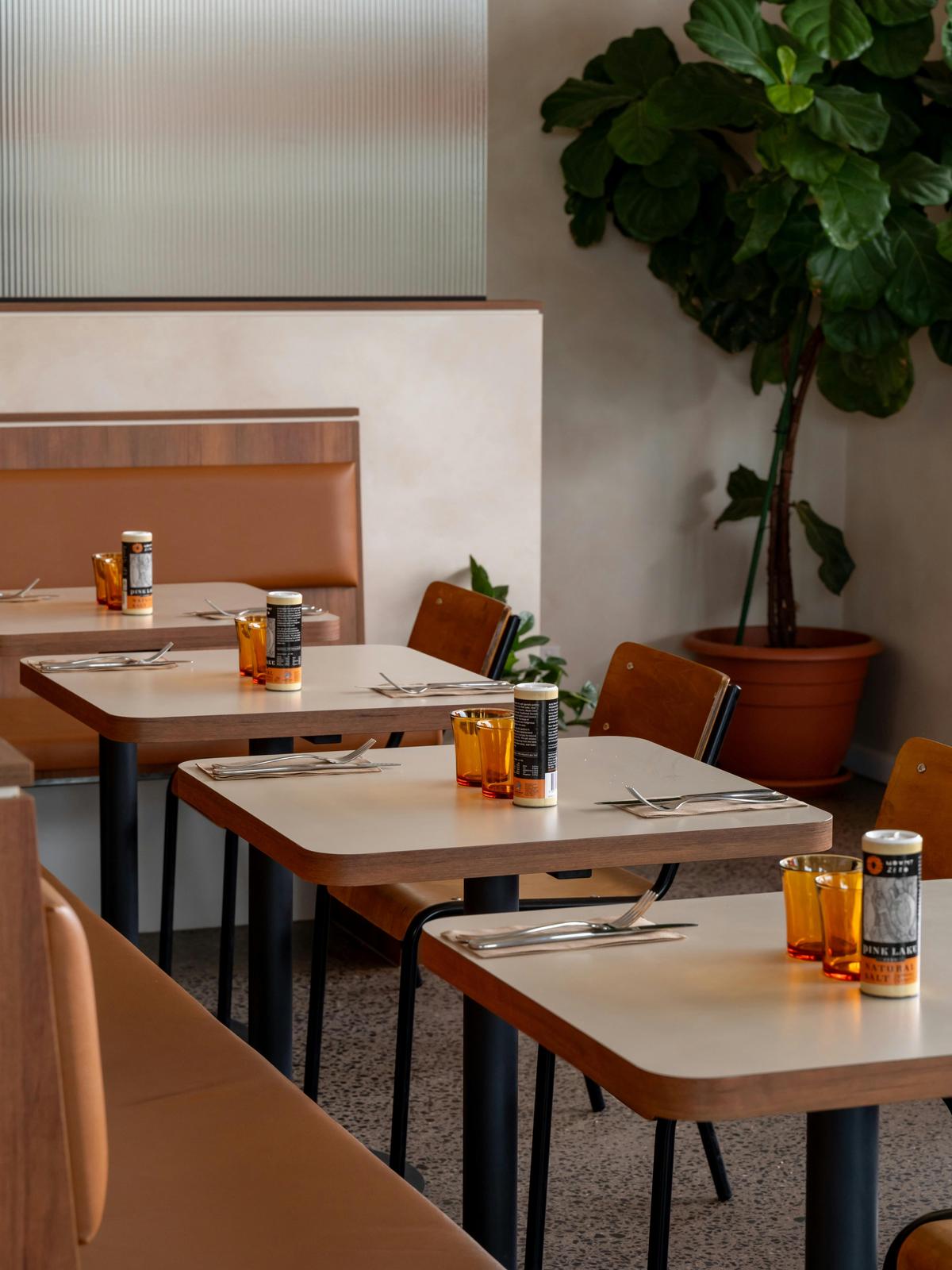 The dining room