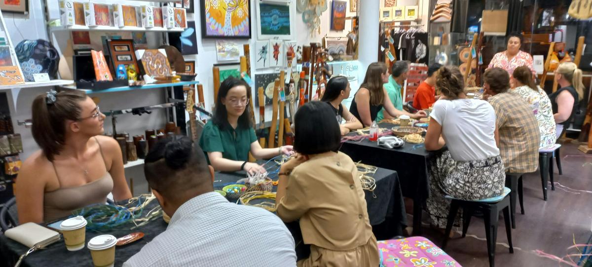 Aboriginal Weaving workshop