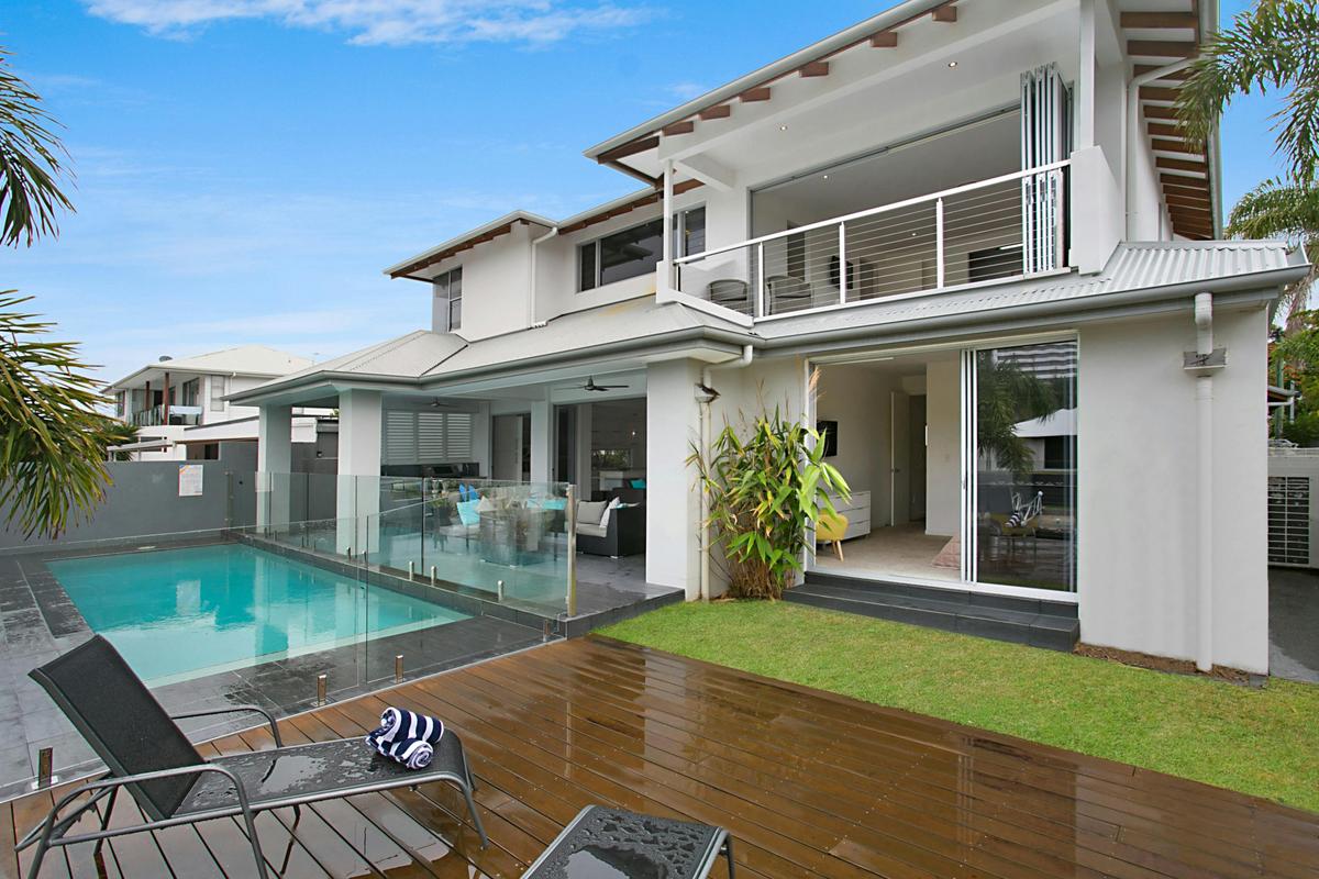 Back of property