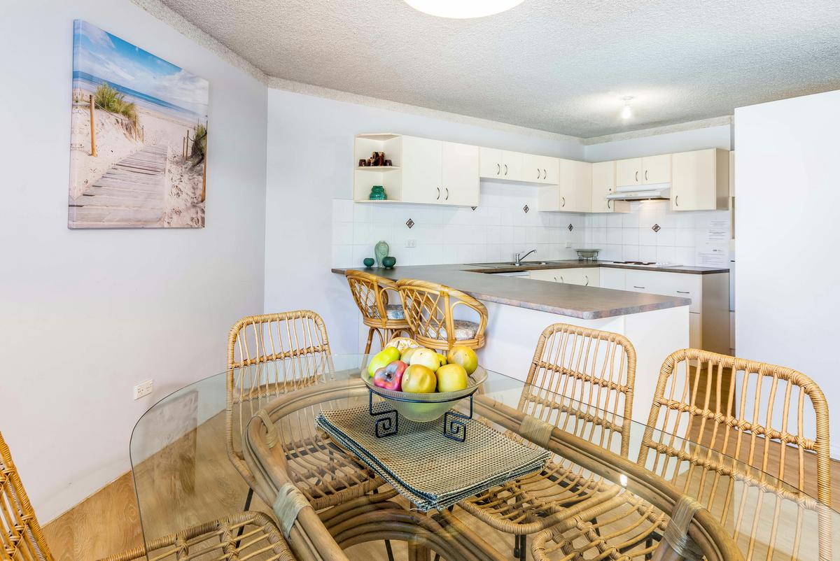 Dining and kitchen