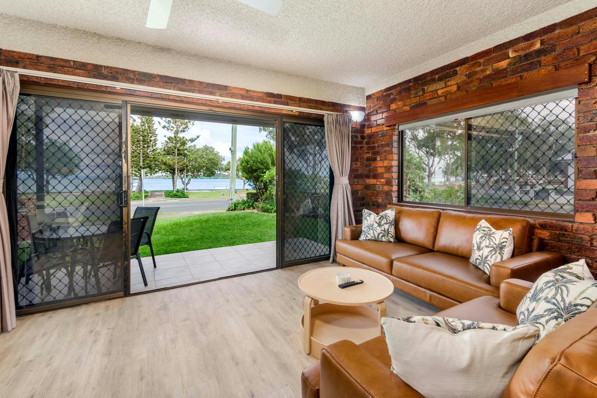 Lounge with water views