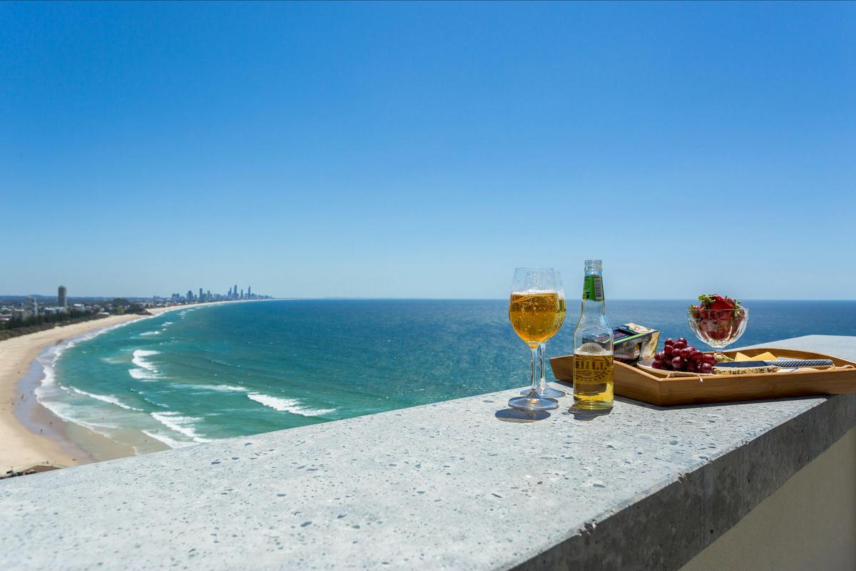 Views from your Balcony 40 miles up the coast