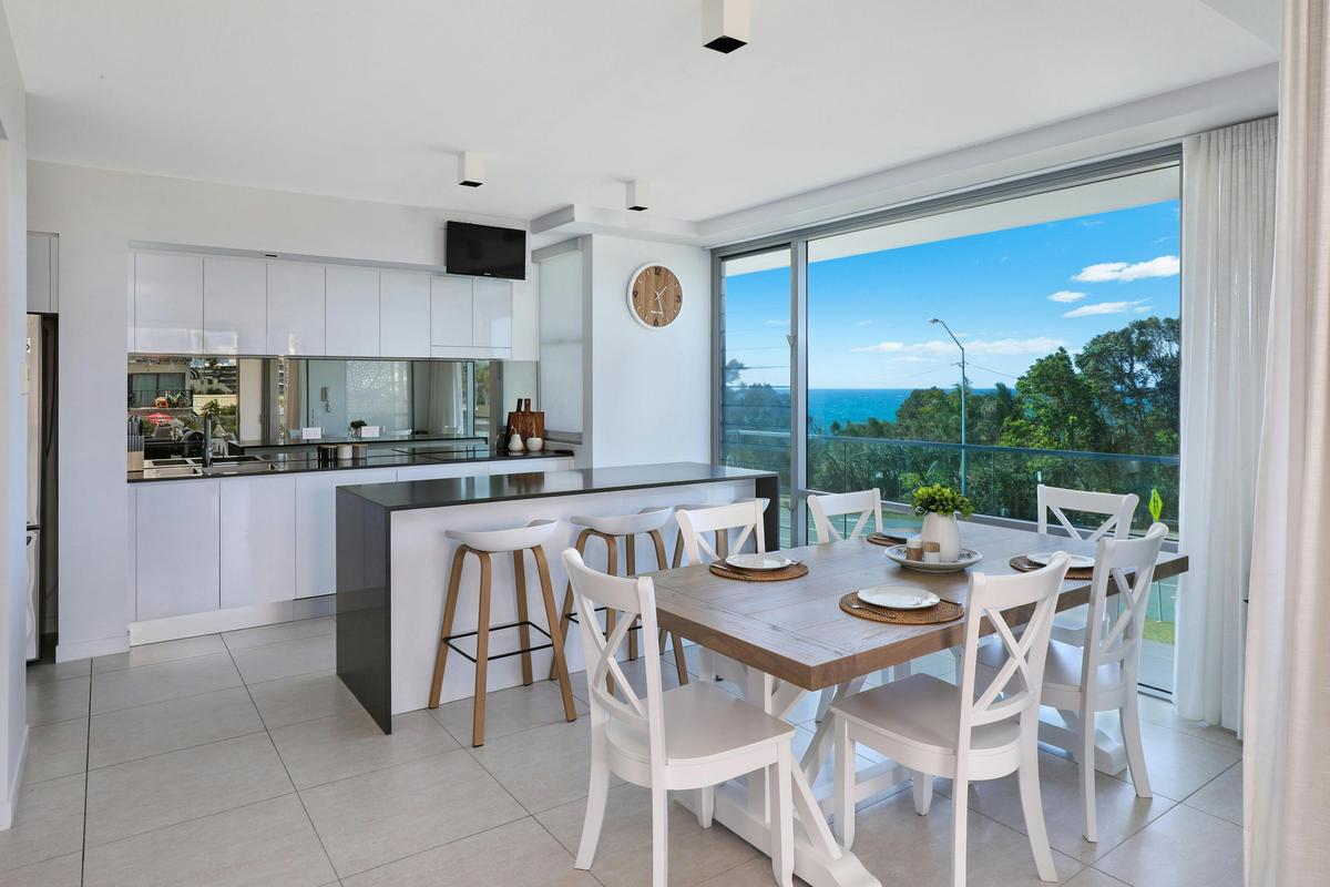 Living area with sweeping views
