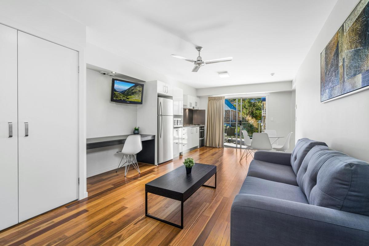 2 Bedroom Suite - two bedroom and bathrooms