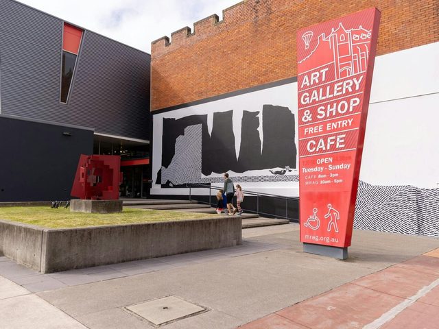 Mural at Maitland Regional Art Gallery