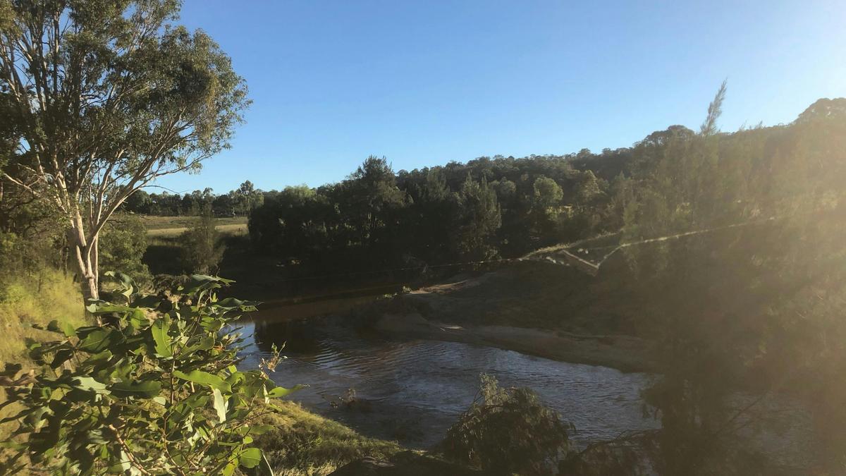 Emu Creek post recent flood event