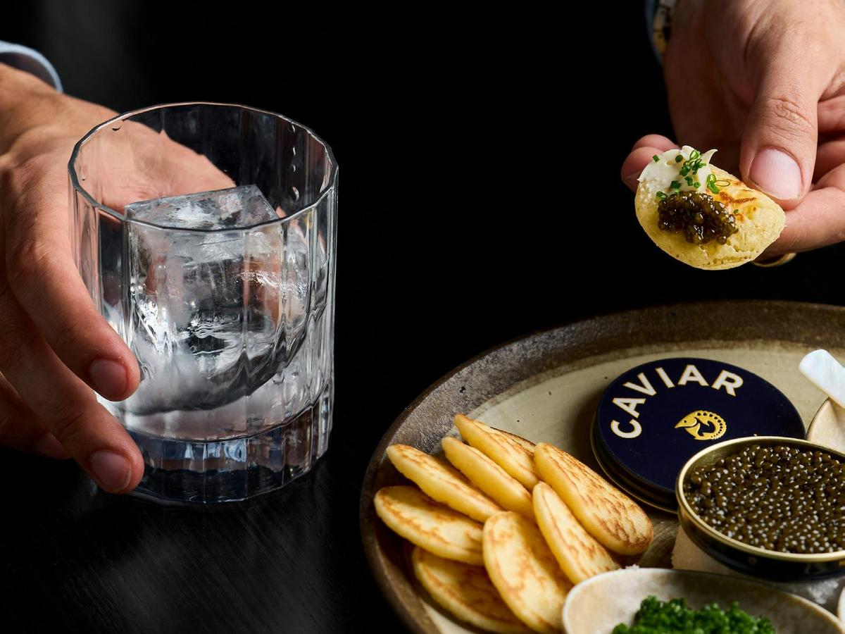 Caviar bumps at Fatcow on James St