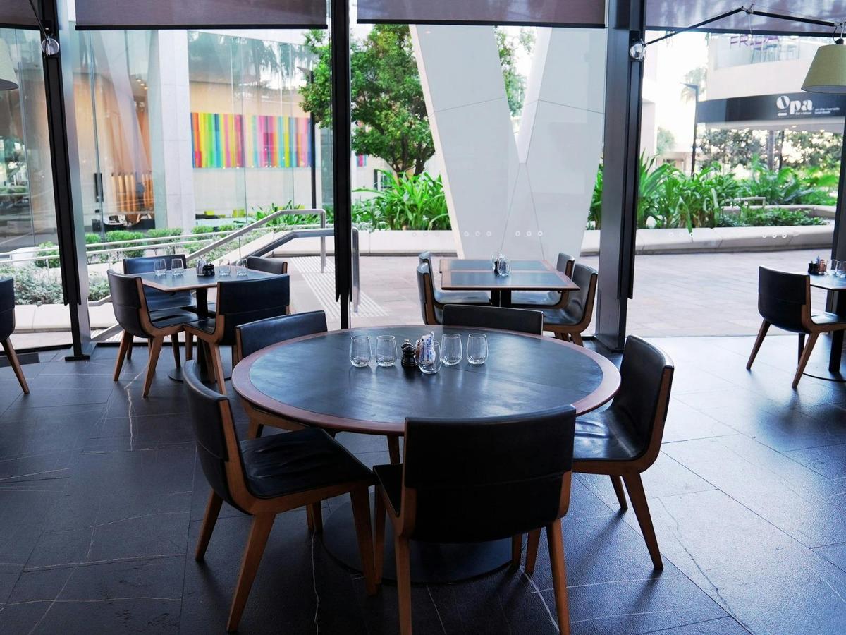 Relaxed Dining with City Views