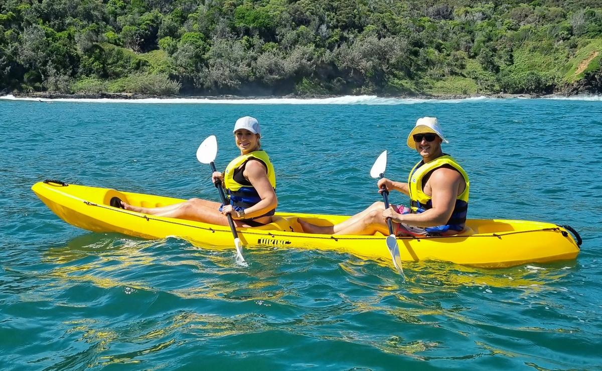 Noosa Whale Watching Ocean Kayaking & Beach 4X4 Tour