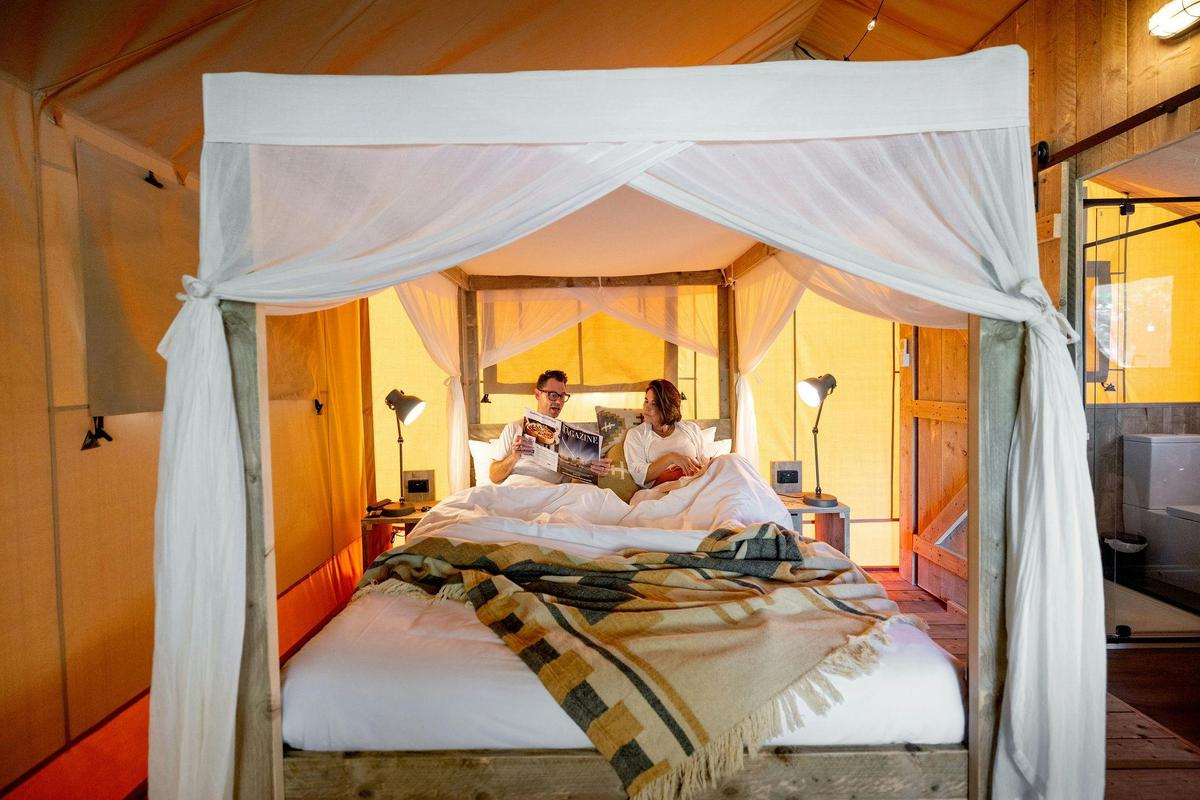 Glamping at Esk