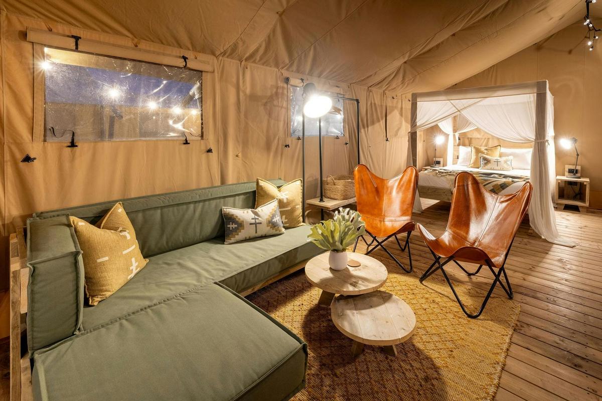 Glamping at Esk