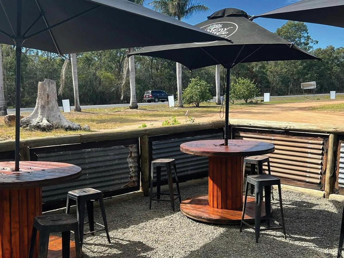 Outdoor seating area